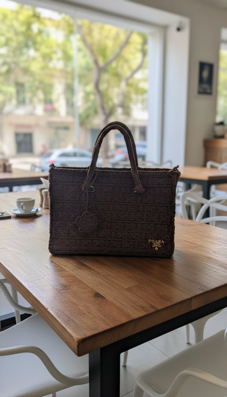 Veriaza Atelier Custom Crochet Tote Bag